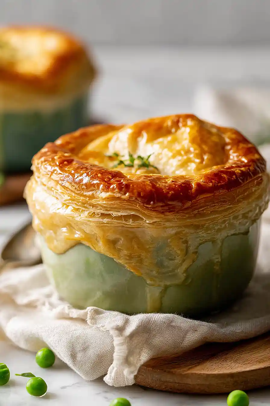 chicken and asparagus pot pie