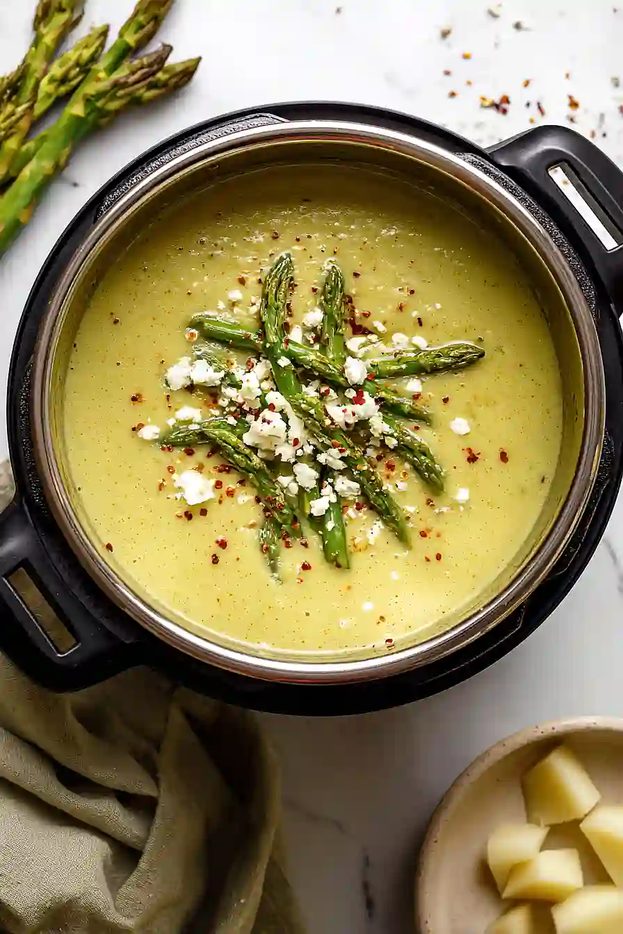 instant pot asparagus soup