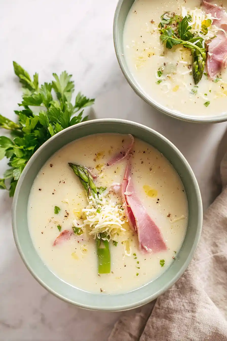 ham and asparagus soup