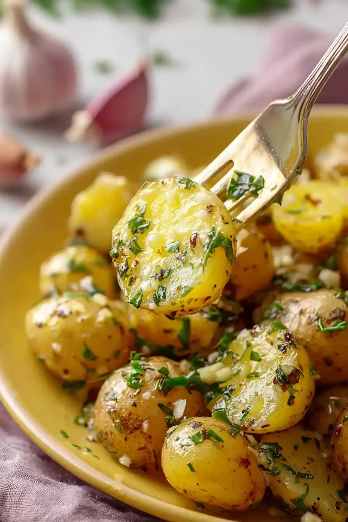 garlic potato salad