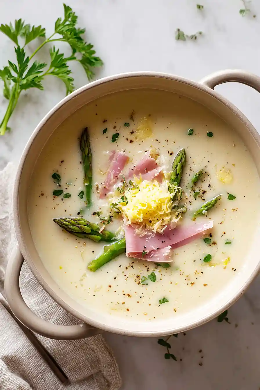 ham and asparagus soup