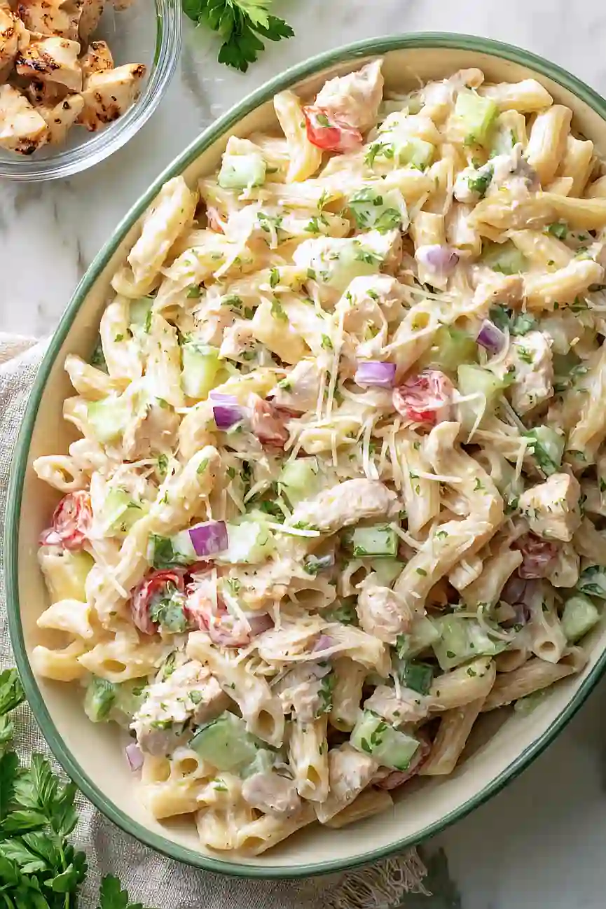 balsamic chicken pasta salad 