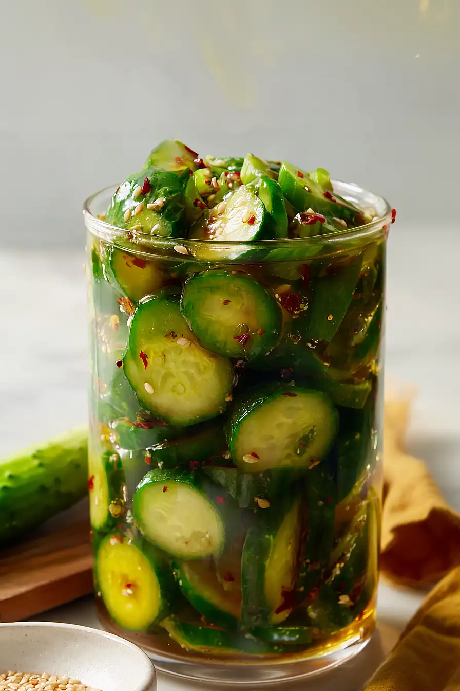 logan's cucumber salad