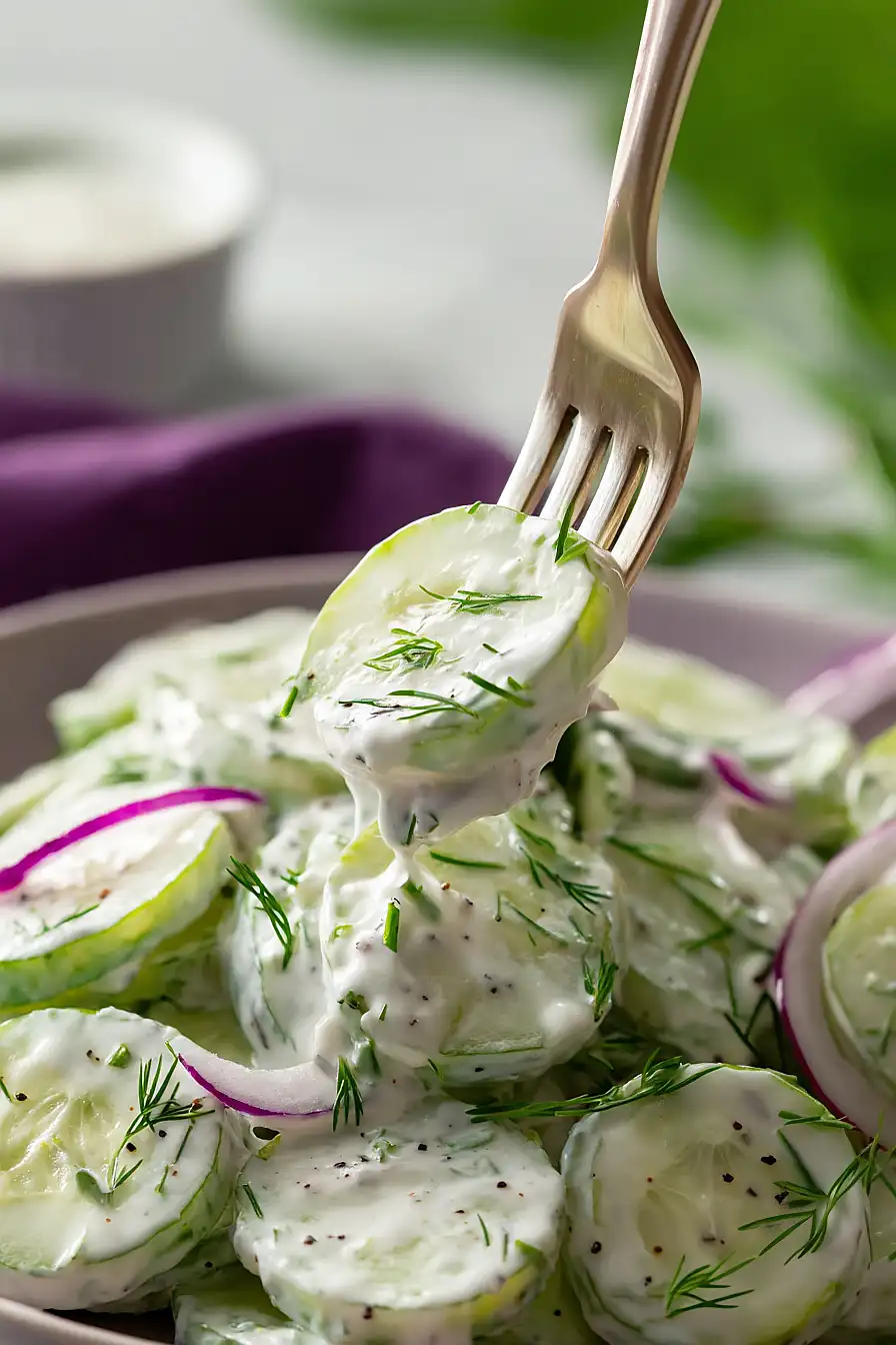 keto cucumber salad