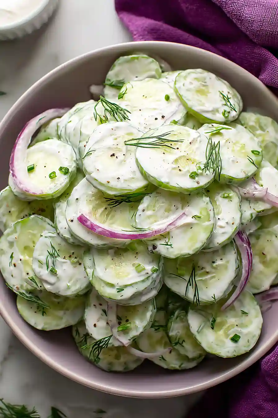 keto cucumber salad