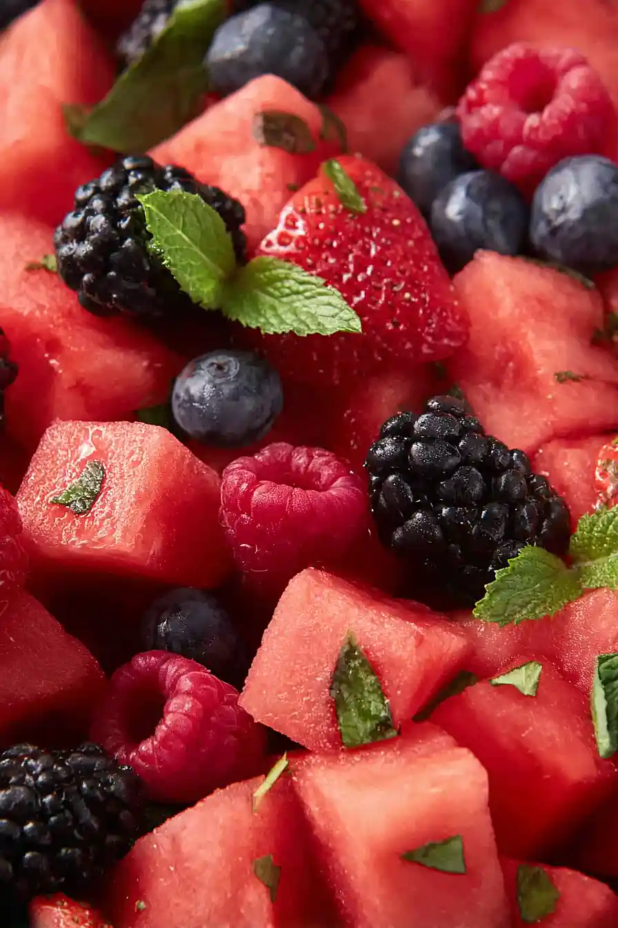 watermelon fruit salad
