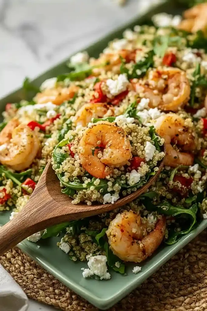 shrimp quinoa salad