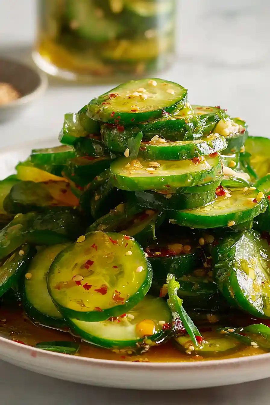 logan's cucumber salad