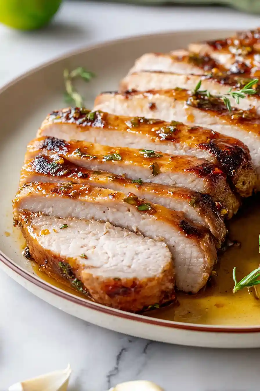 pork chops with sous vide marinade