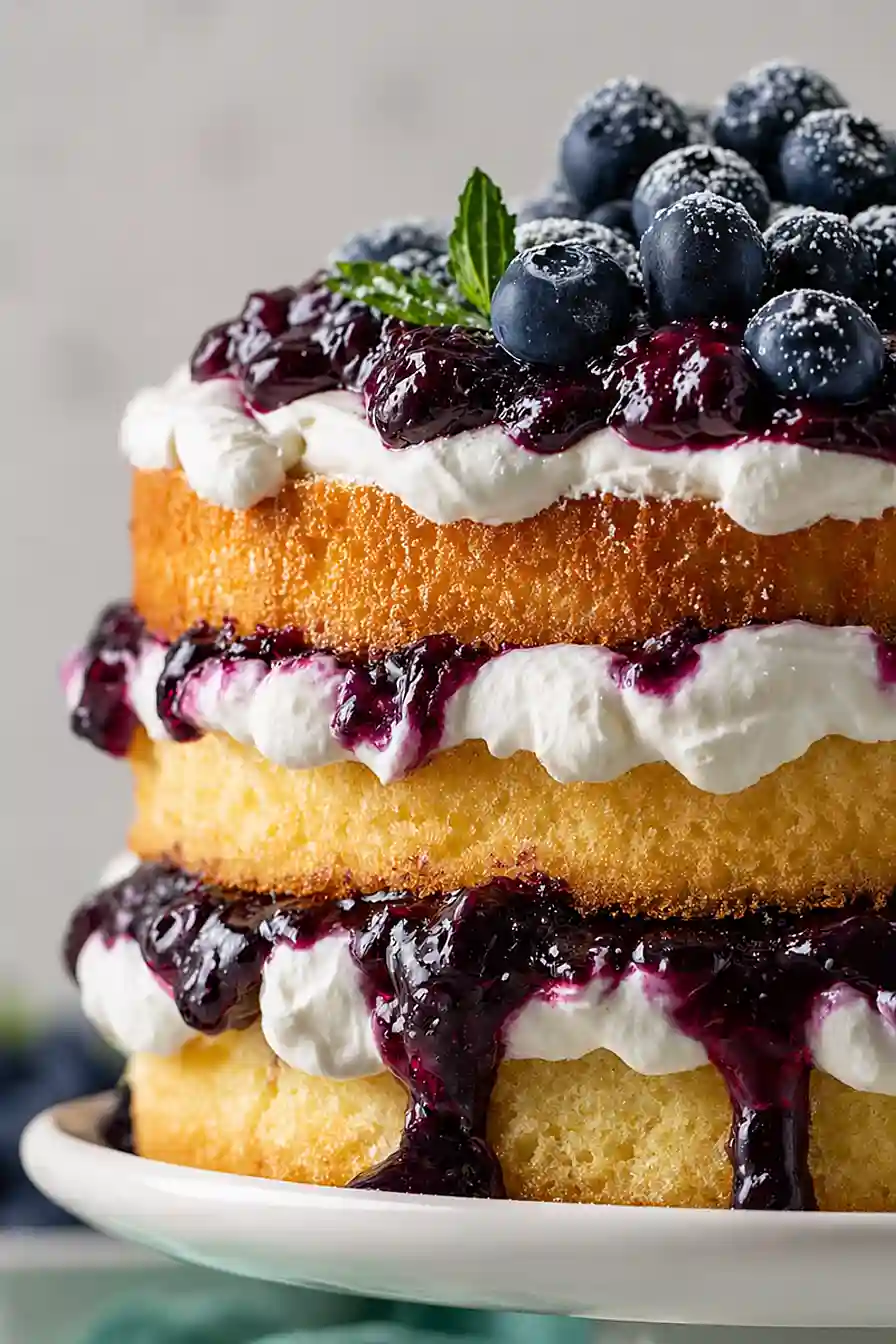 blueberry shortcake