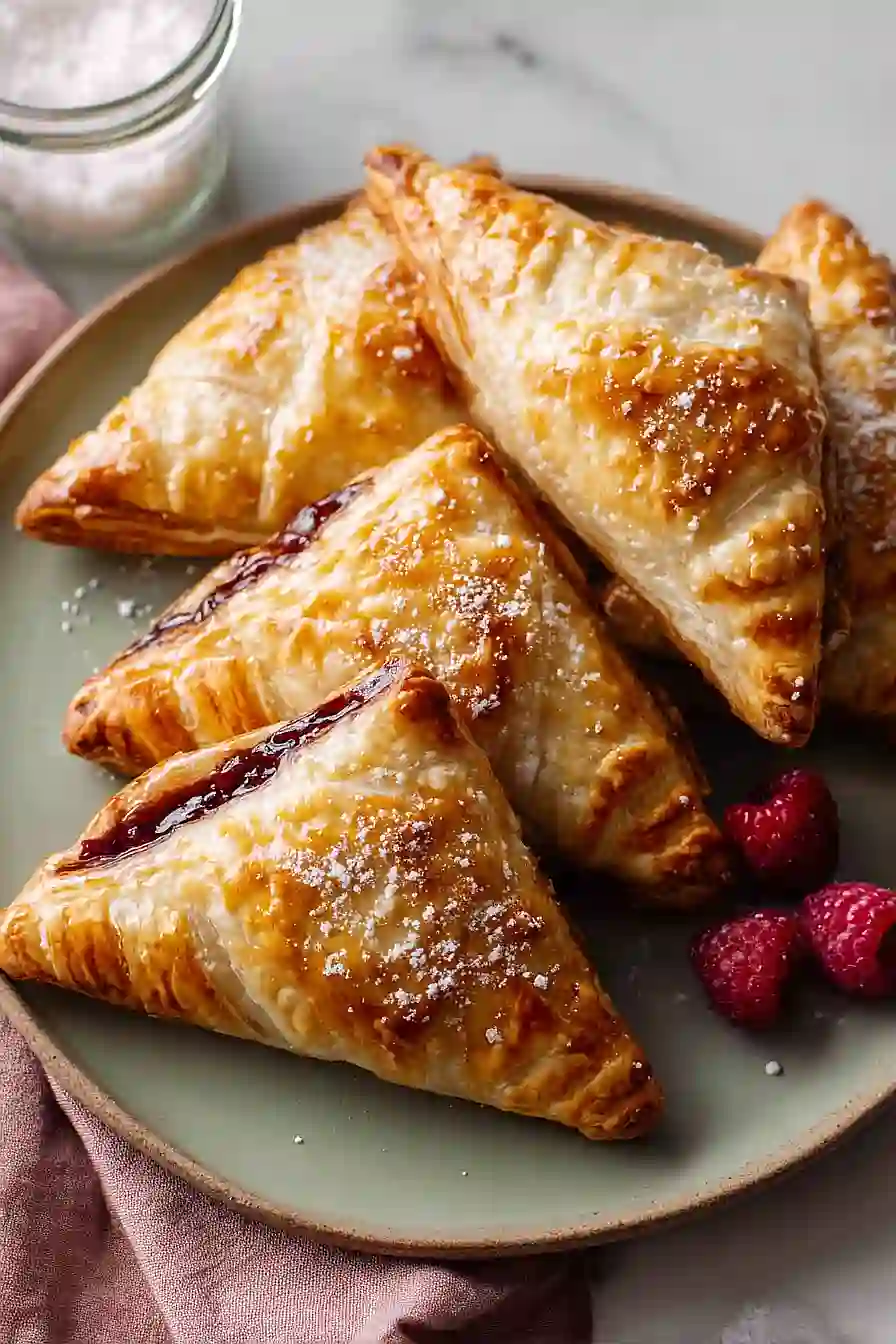 raspberry turnovers