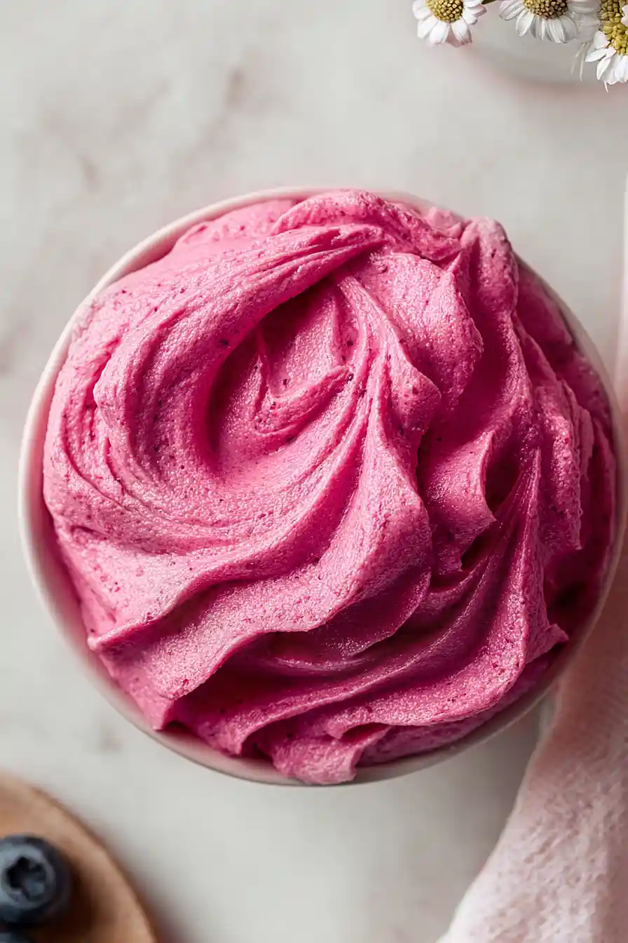 blueberry frosting