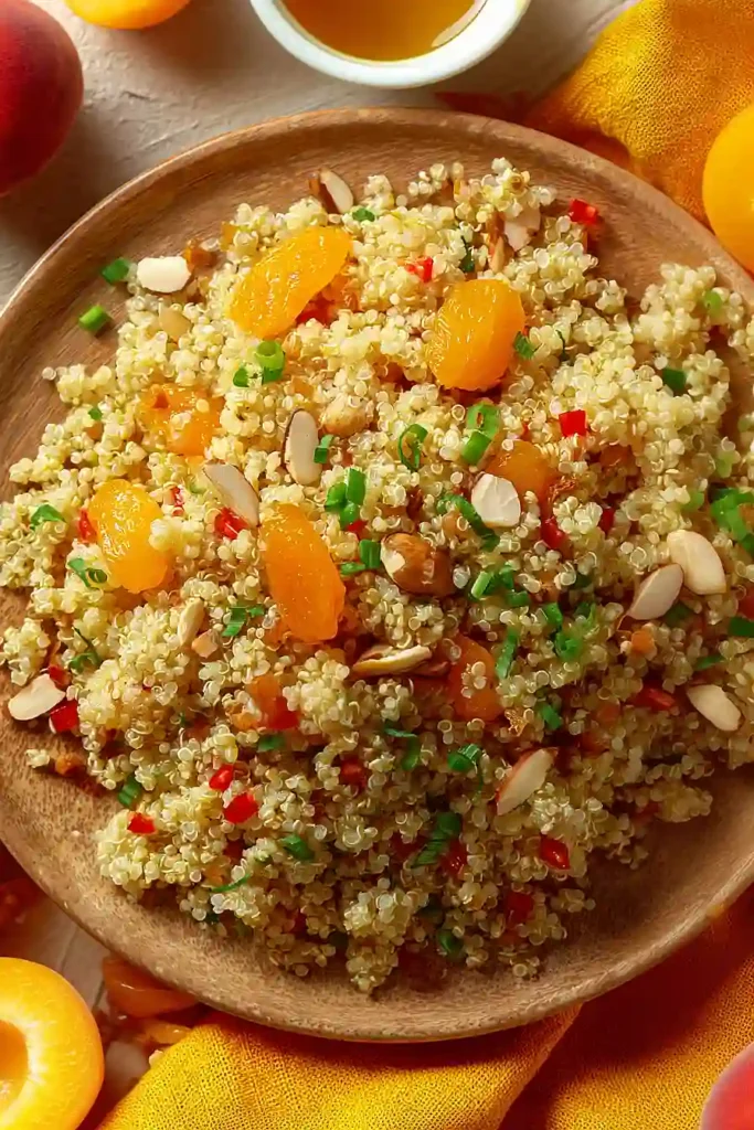 quinoa salad with apricots