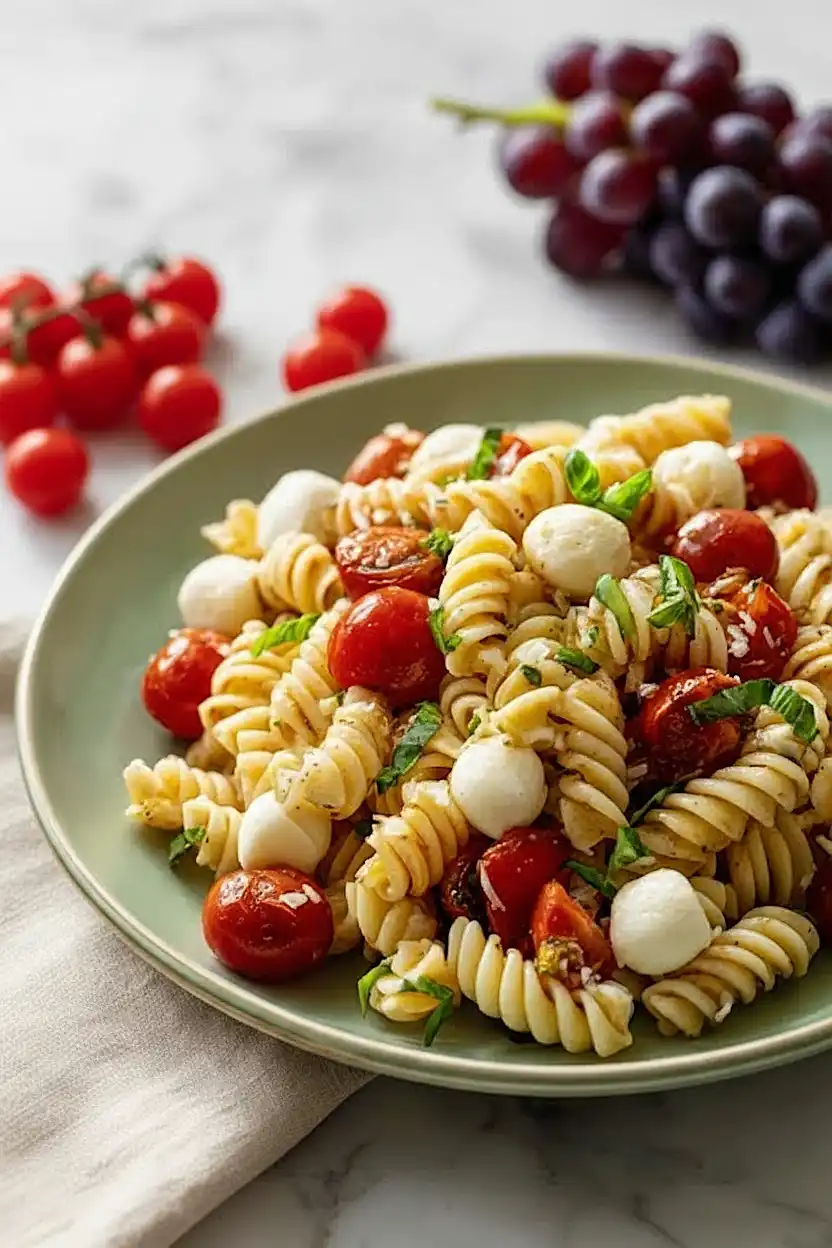 caprese pasta salad