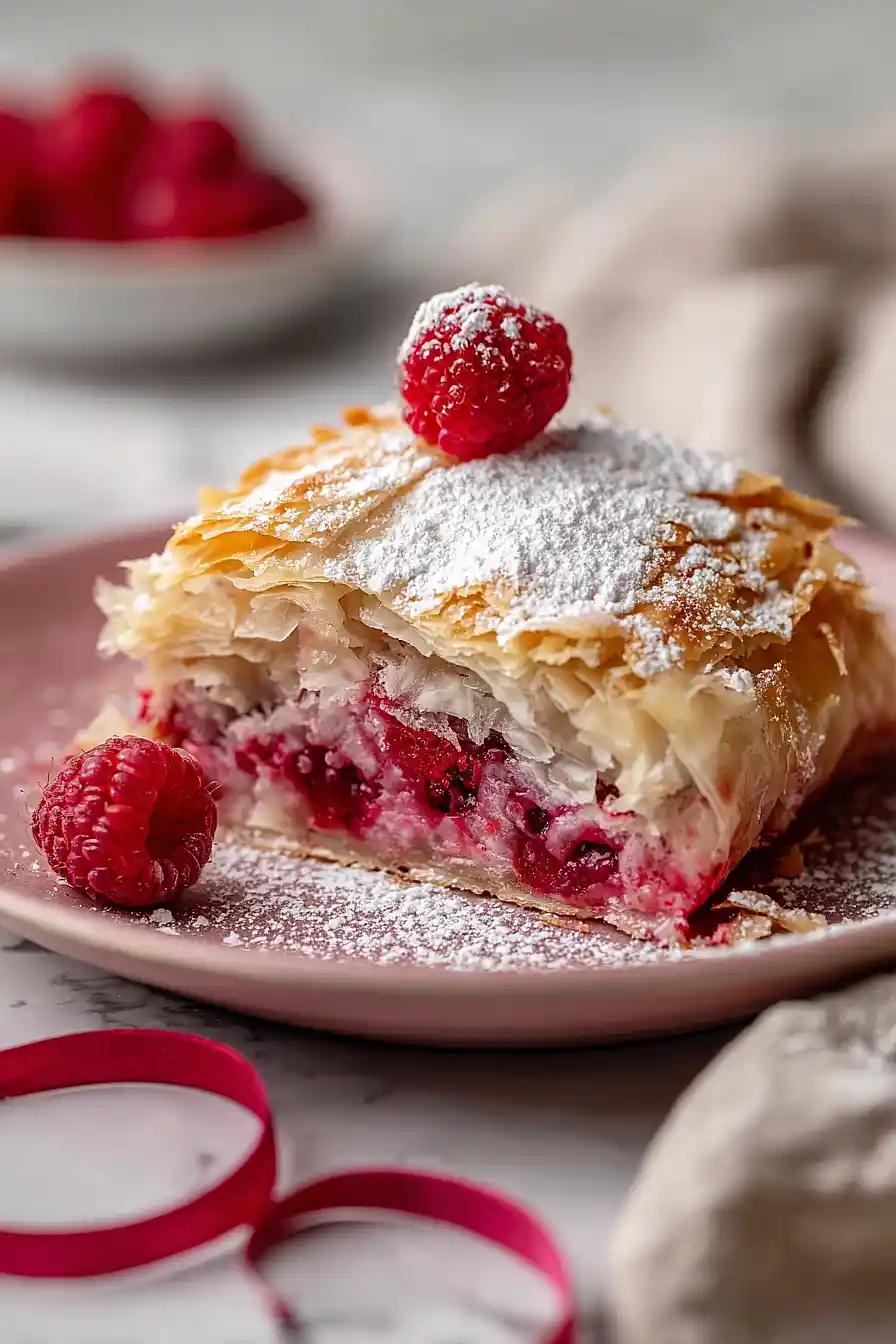 raspberry strudel