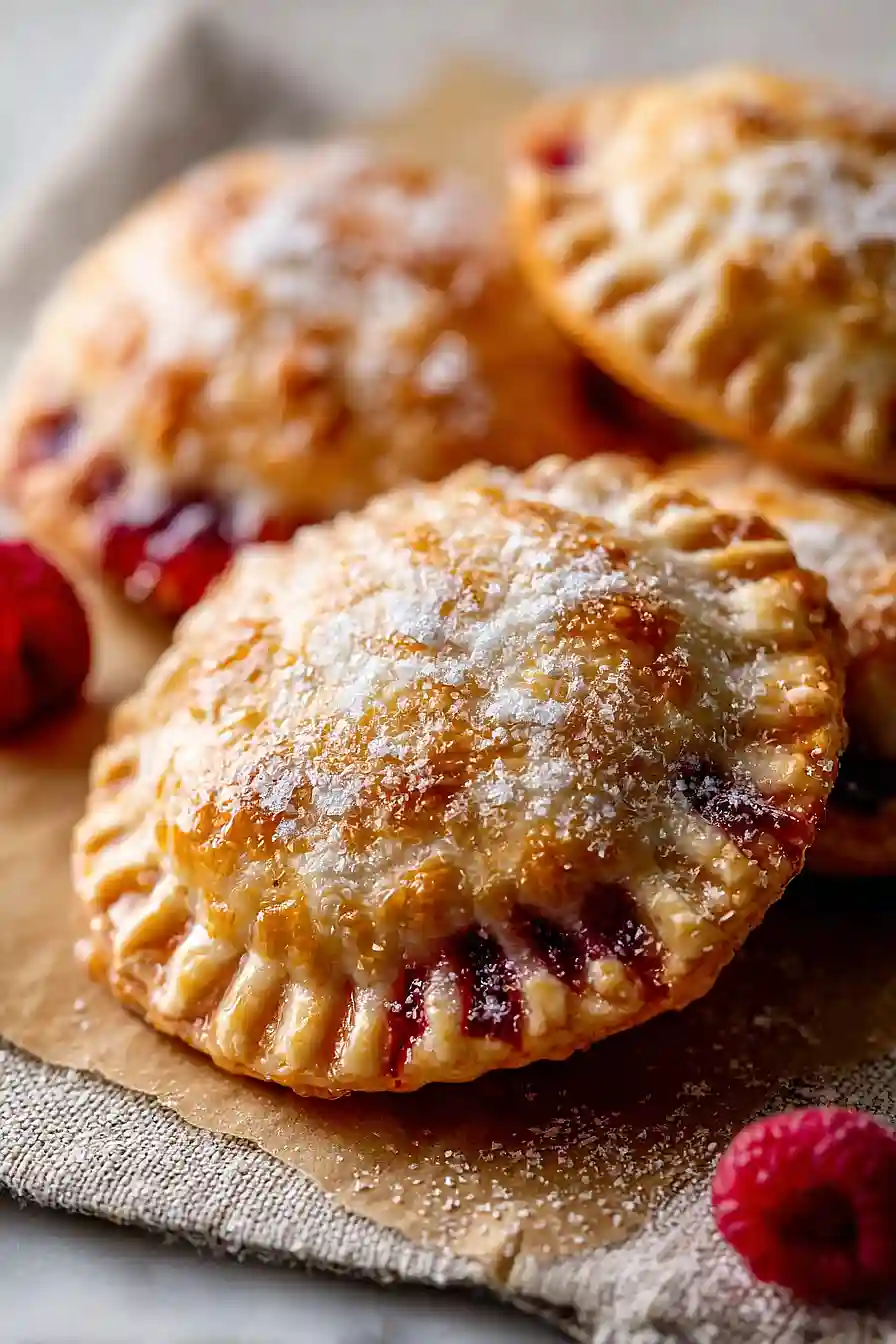 raspberry hand pies