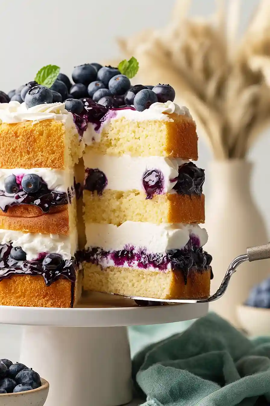 blueberry shortcake